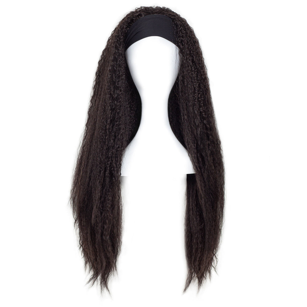 easilocks 29" Natural Texture Headband Wig Ebony