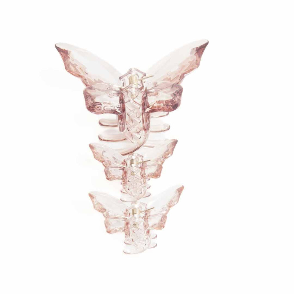 Easilocks Grey Butterfly Clip Set Default Title