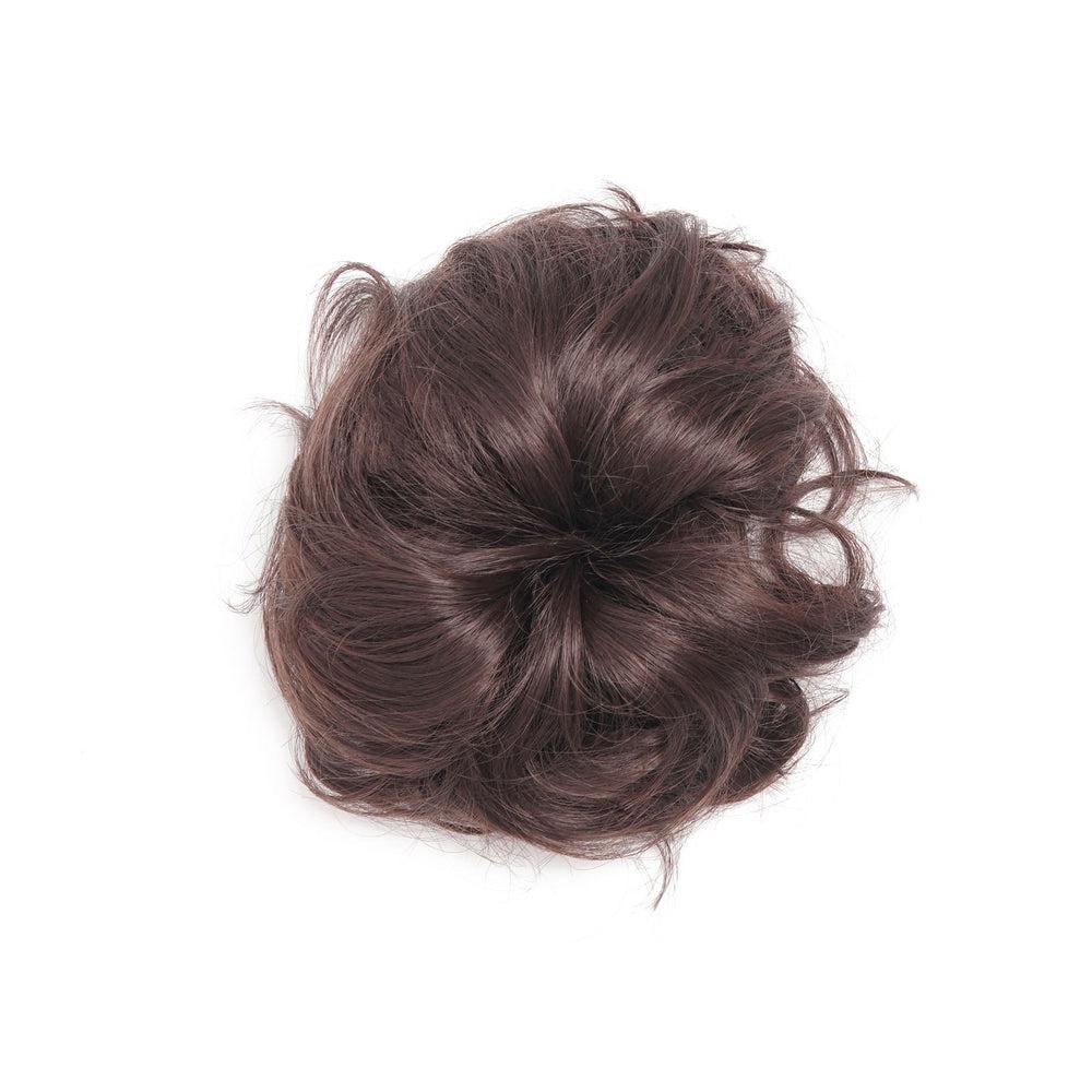easilocks HD Fibre Power Scrunchie Brown Cocoa