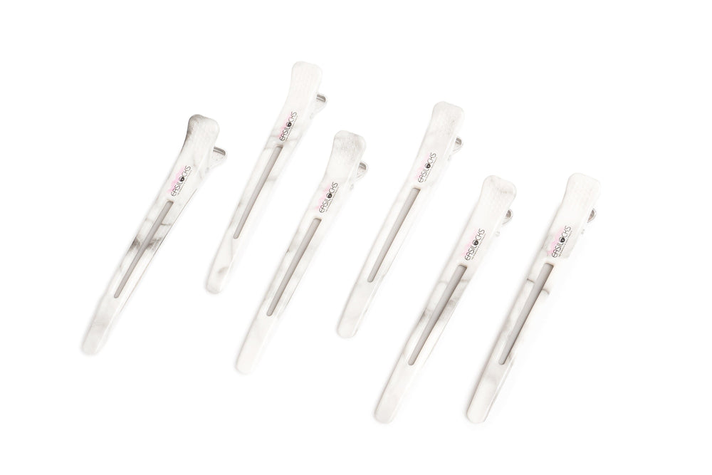 easilocks Marble Smooth Clips x 4 Default Title