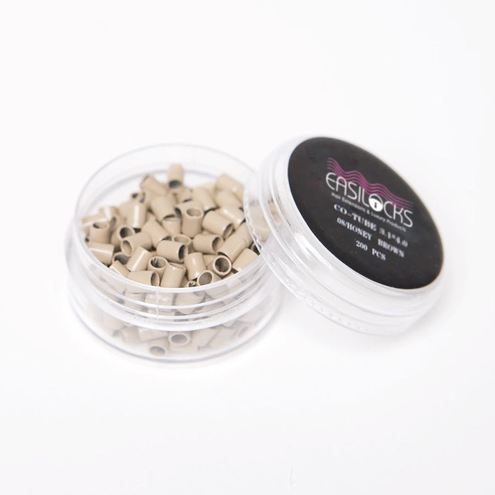 Easilocks Easilocks Professional Hair Extension Co-Tube Locks - 2.9 X 3.0 Black