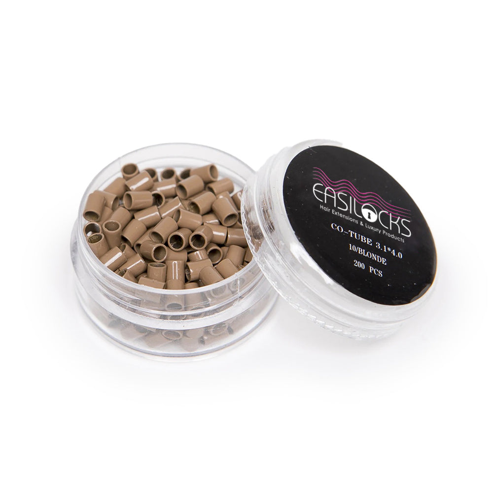 Easilocks Easilocks Professional Hair Extension Co-Tube Locks - 3.0 X 5.0 Black