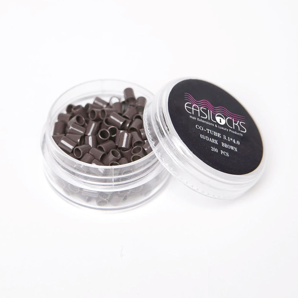 Easilocks Easilocks Professional Hair Extension Co-Tube Locks - 3.5 X 5.0 Black
