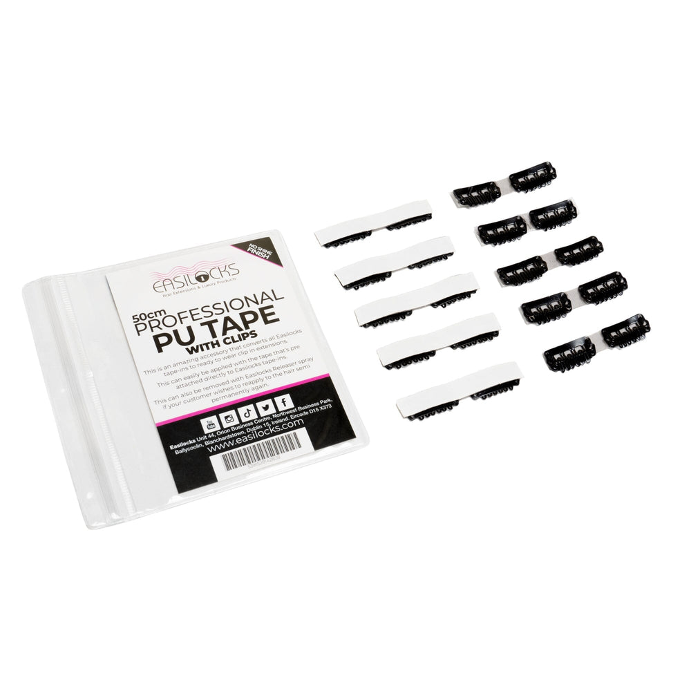 Easilocks Pu Tape With Clips 50 Cm Black