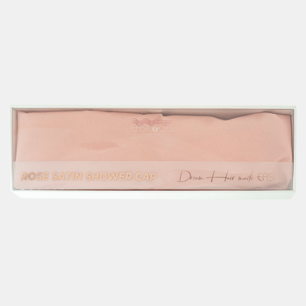 easilocks Easilocks Rose Waterproof Satin Shower Cap Default Title