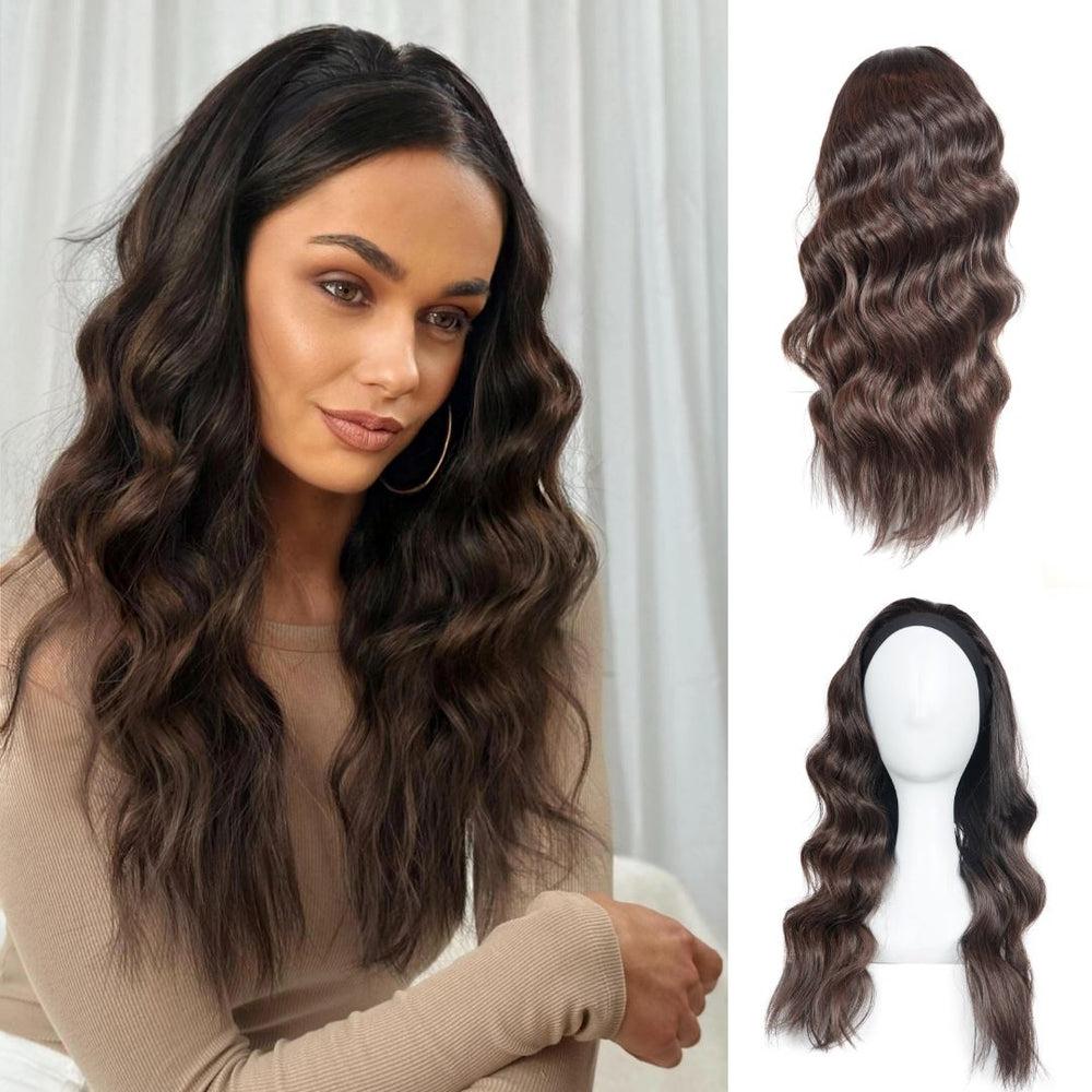 easilocks The Headband Wig Perfect Curl Platinum
