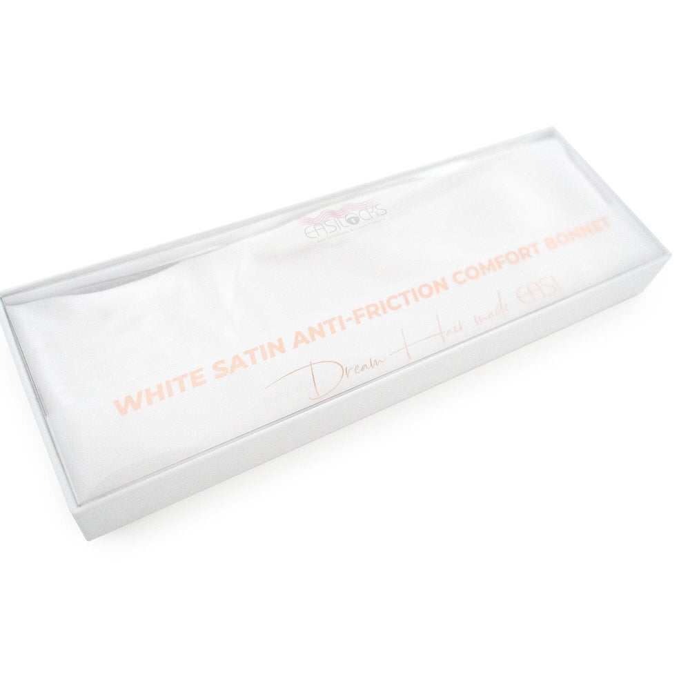 easilocks Easilocks White Satin Bonnet Default Title