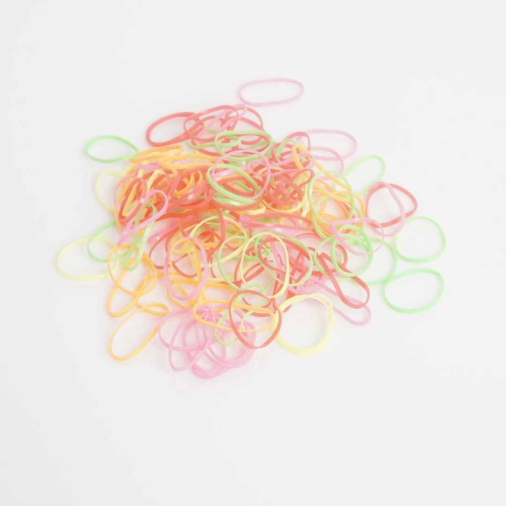 easilocks Multi Colour Hair Elastics - Neon Default Title