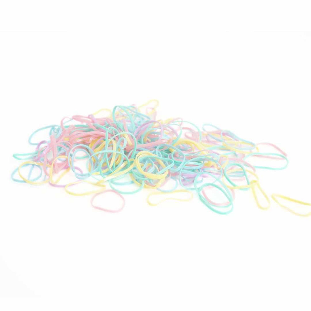 easilocks Multi Colour Hair Elastics - Pastel Default Title