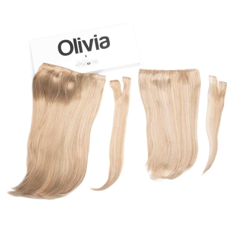 Easilocks Olivia X Easilocks Straight Collection Ash Blonde