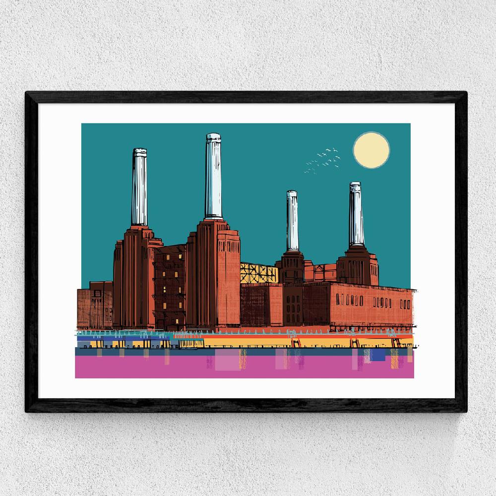 East End Prints Battersea Power Station By Rocket 68