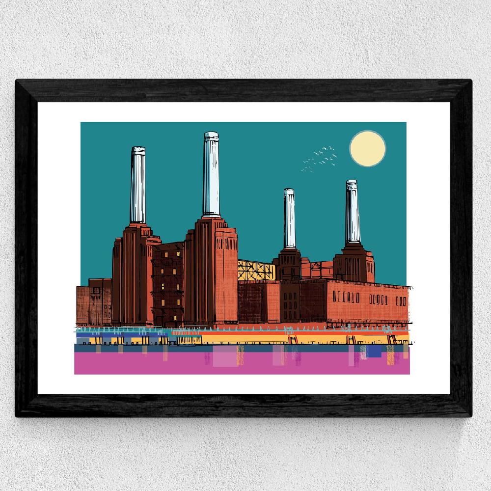 East End Prints Battersea Power Station By Rocket 68