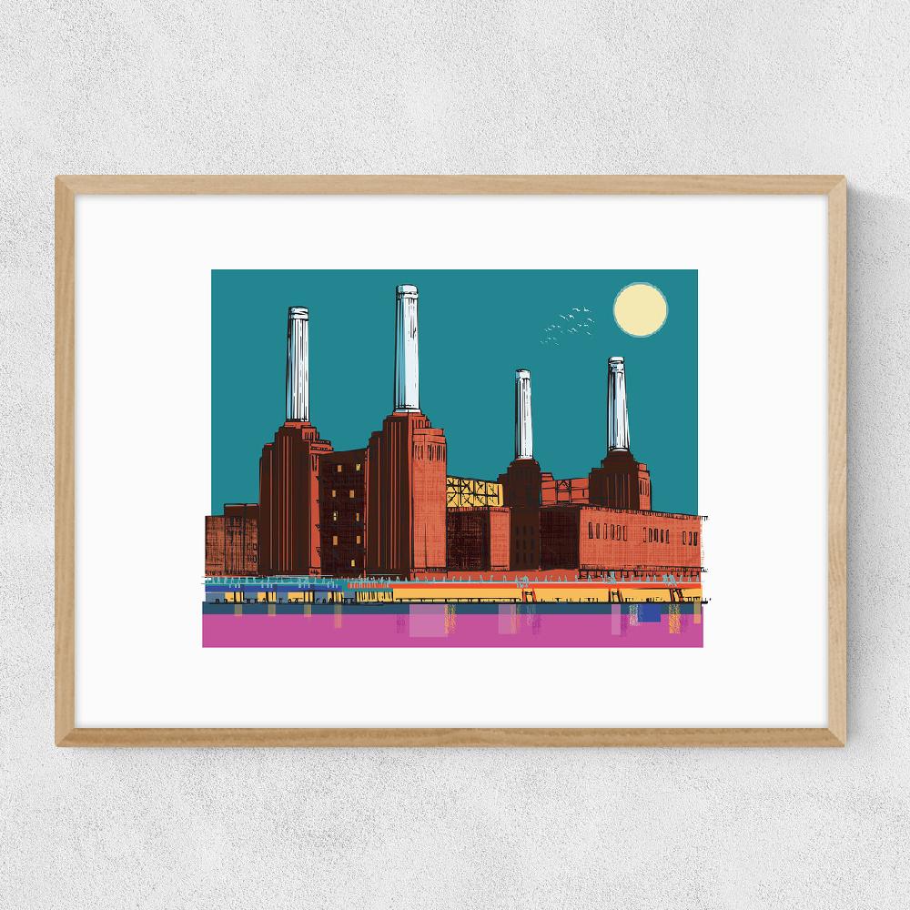East End Prints Battersea Power Station By Rocket 68