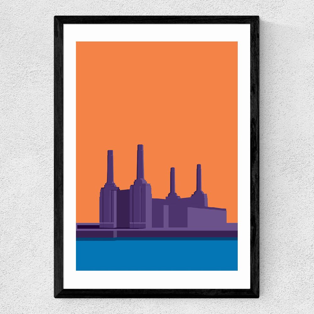 East End Prints Battersea Power Station By Sean Butler