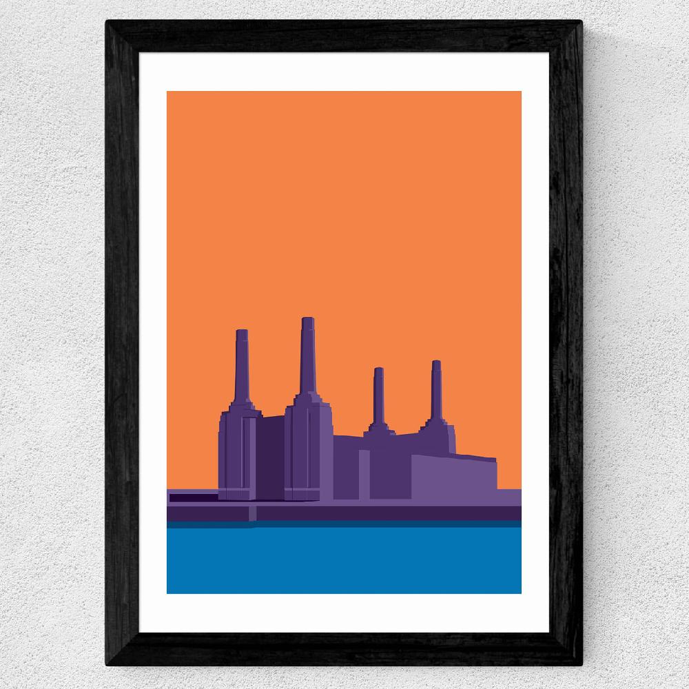 East End Prints Battersea Power Station By Sean Butler