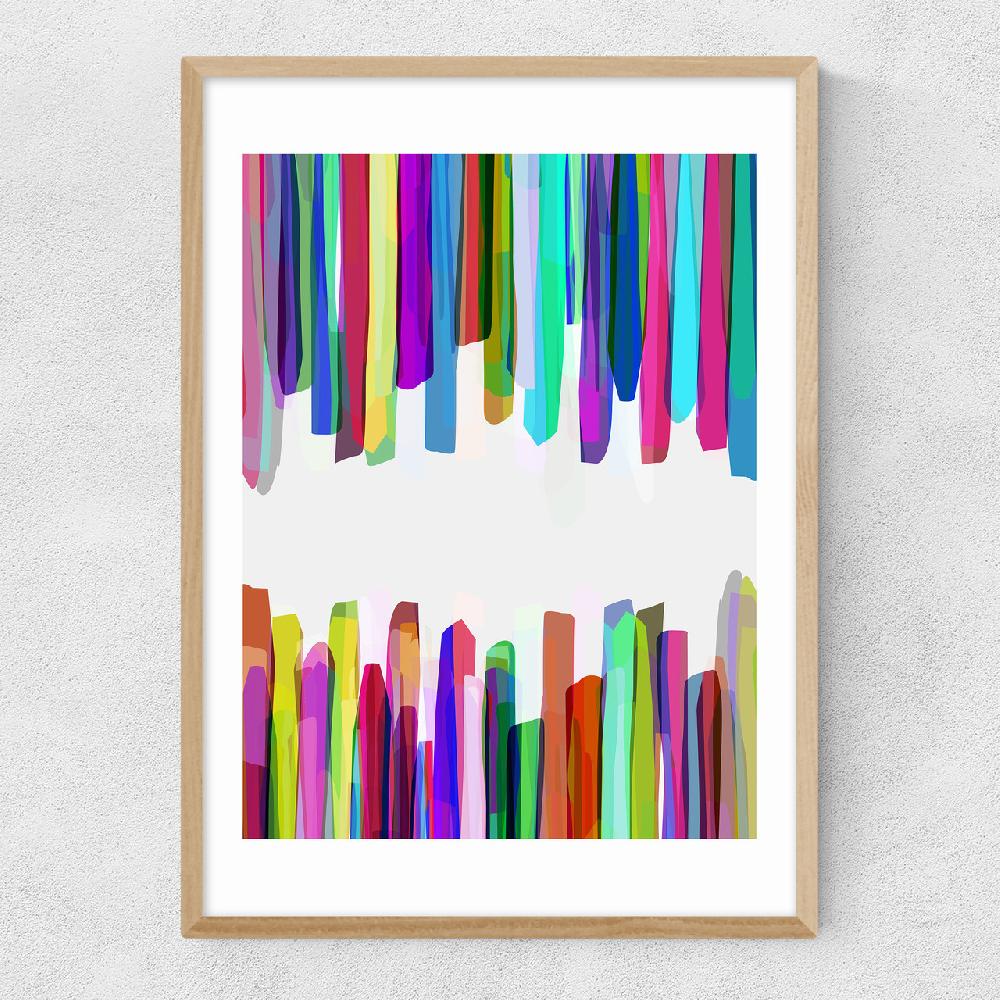 East End Prints Colourful Stripes By Mareike B'hmer
