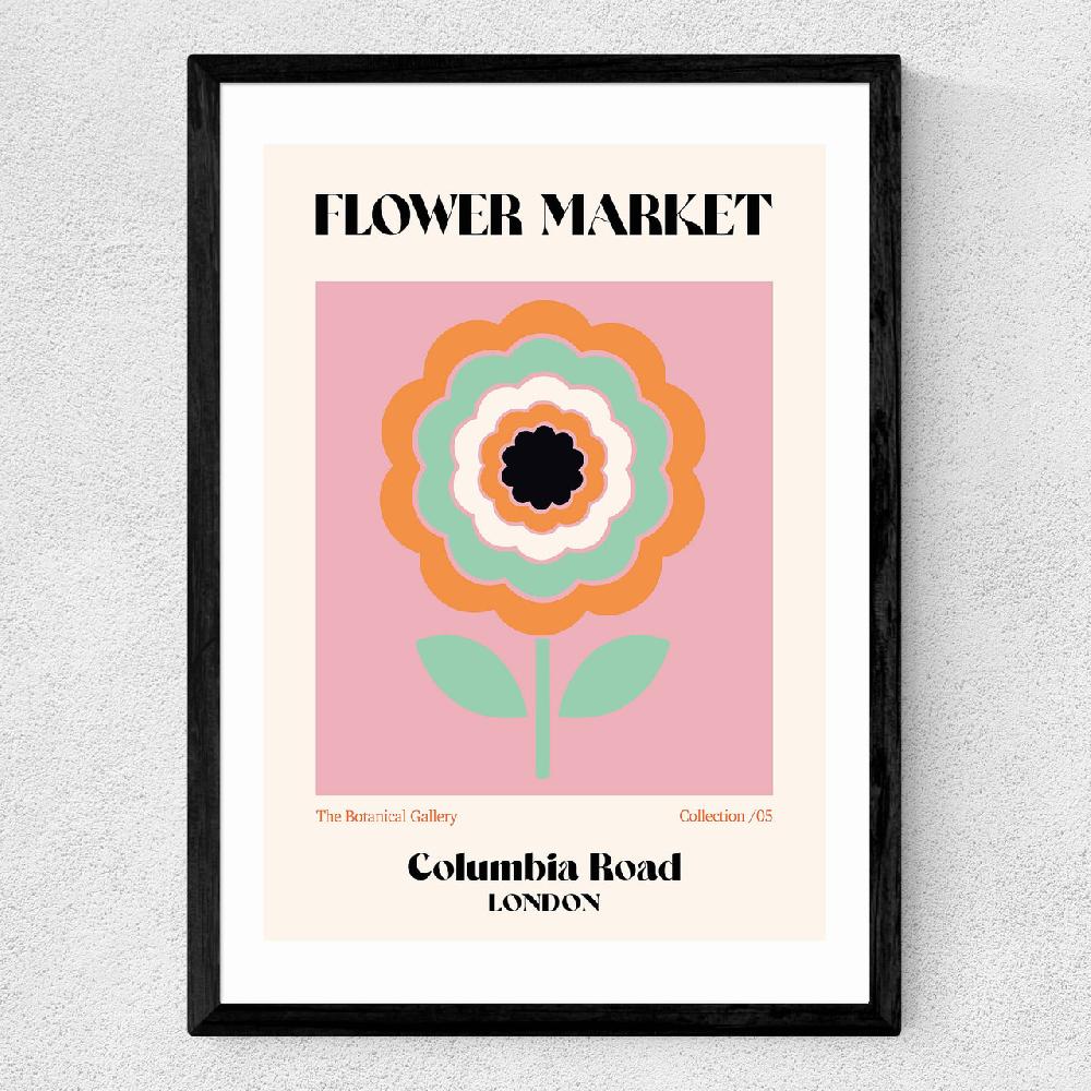East End Prints Columbia Road Flower Market By Luxe Poster Co