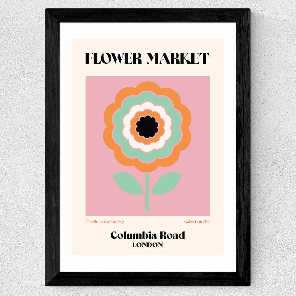 East End Prints Columbia Road Flower Market By Luxe Poster Co