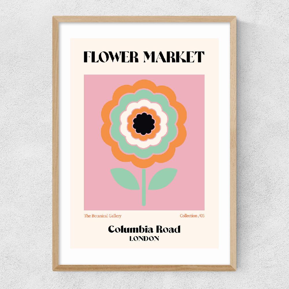 East End Prints Columbia Road Flower Market By Luxe Poster Co
