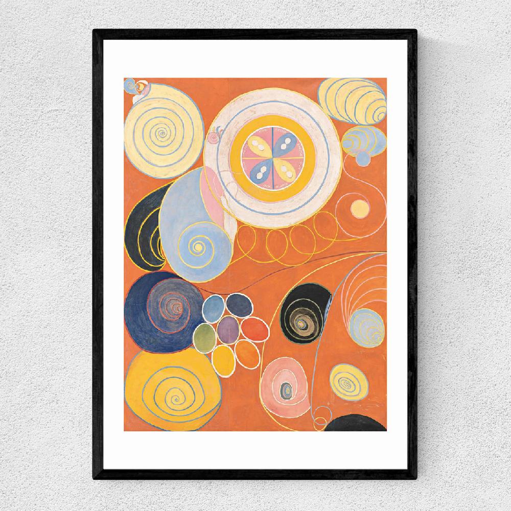 east end prints De Tio Storsta II by Hilma af Klint