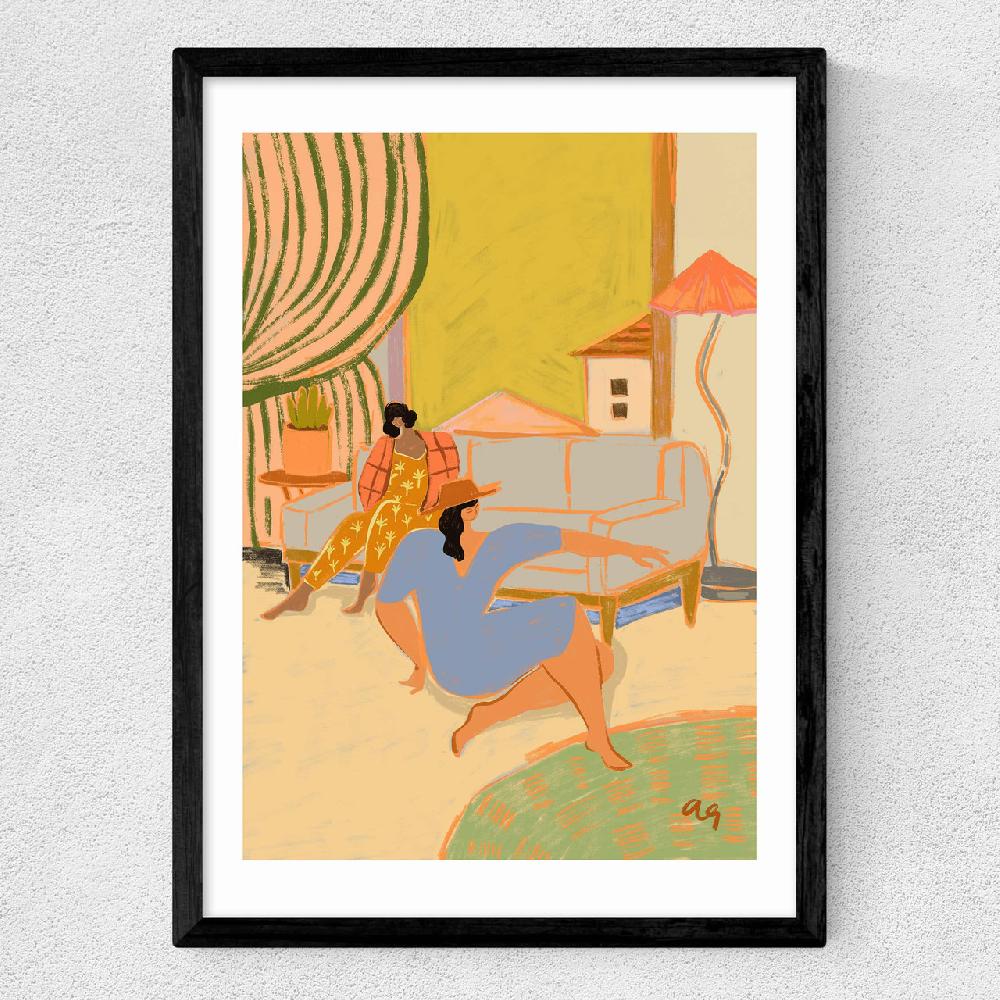 East End Prints A Day At Home