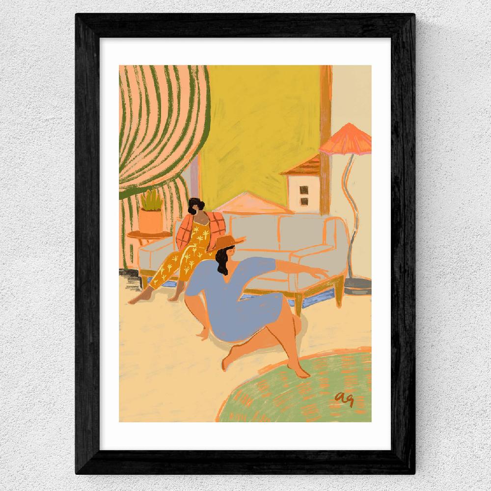 East End Prints A Day At Home