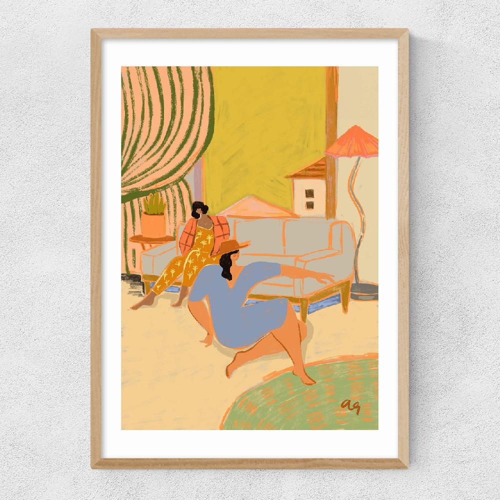 East End Prints A Day At Home