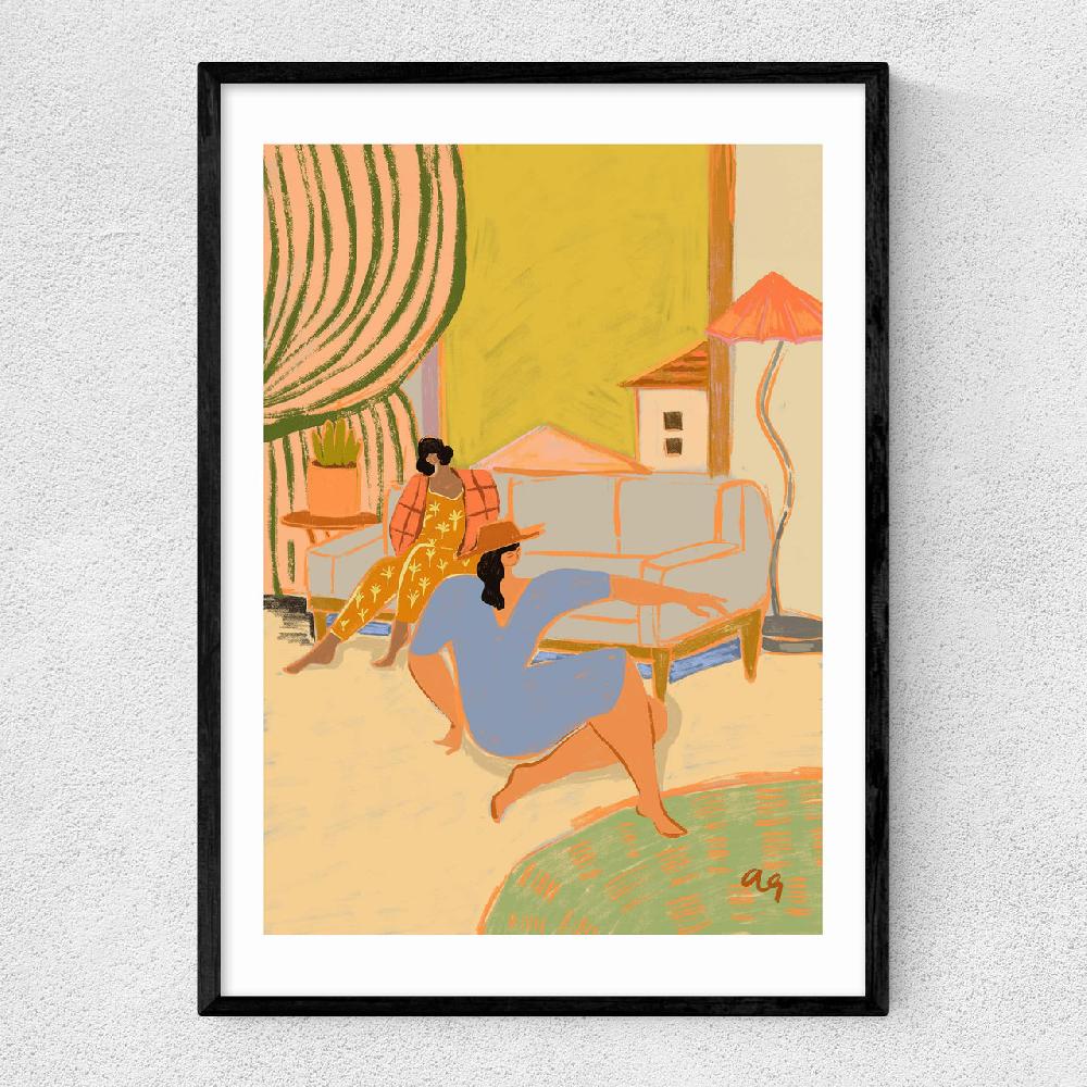 east end prints A Day At Home