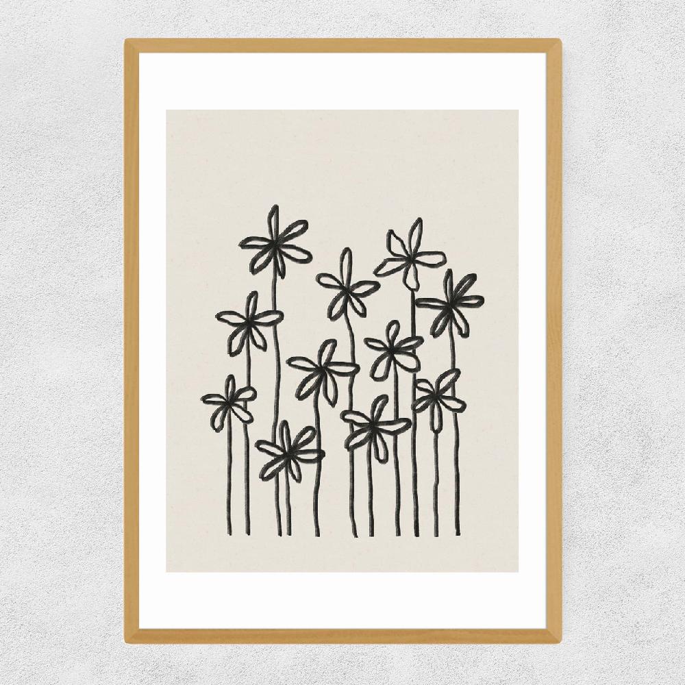 East End Prints A Field Of Flowers