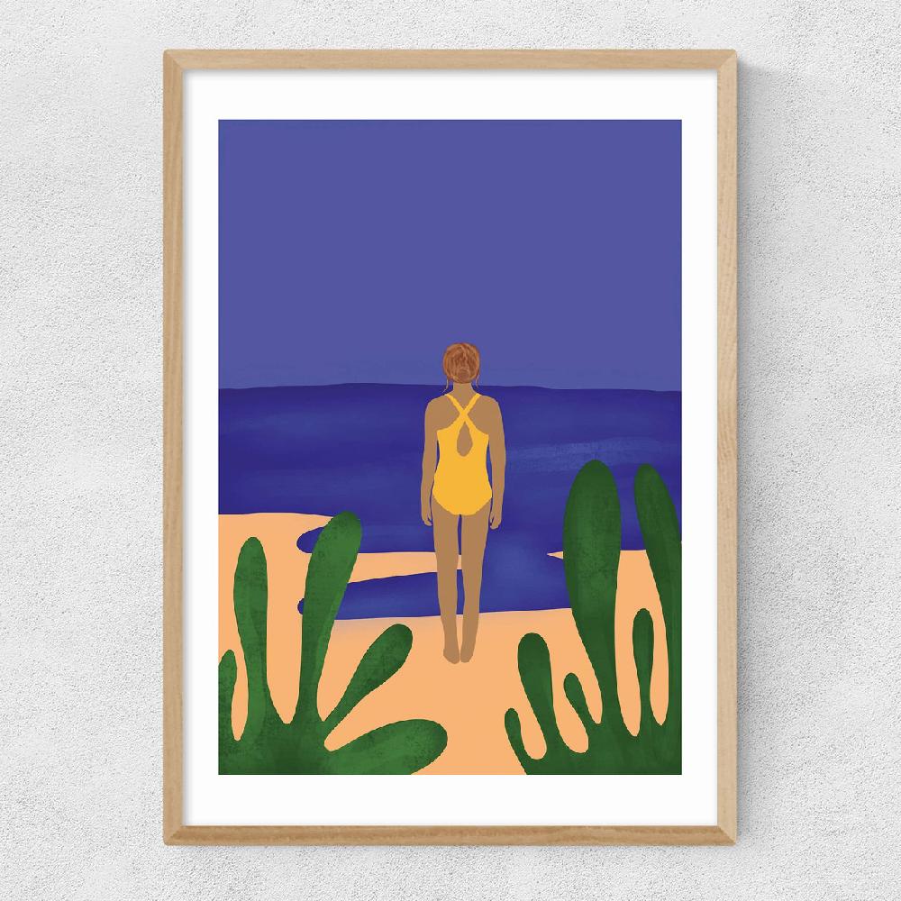 East End Prints A Quick Dip