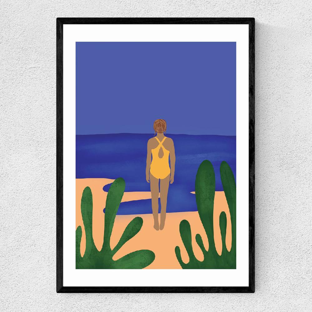 east end prints A Quick Dip