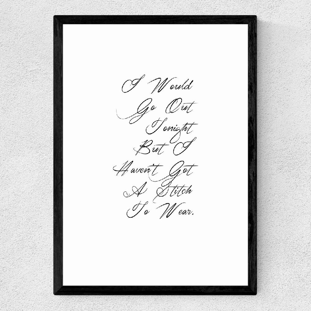 East End Prints A Stitch To Wear