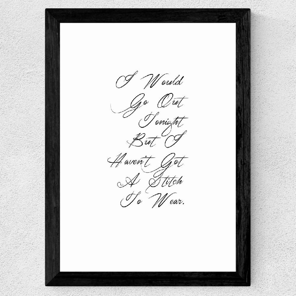 East End Prints A Stitch To Wear