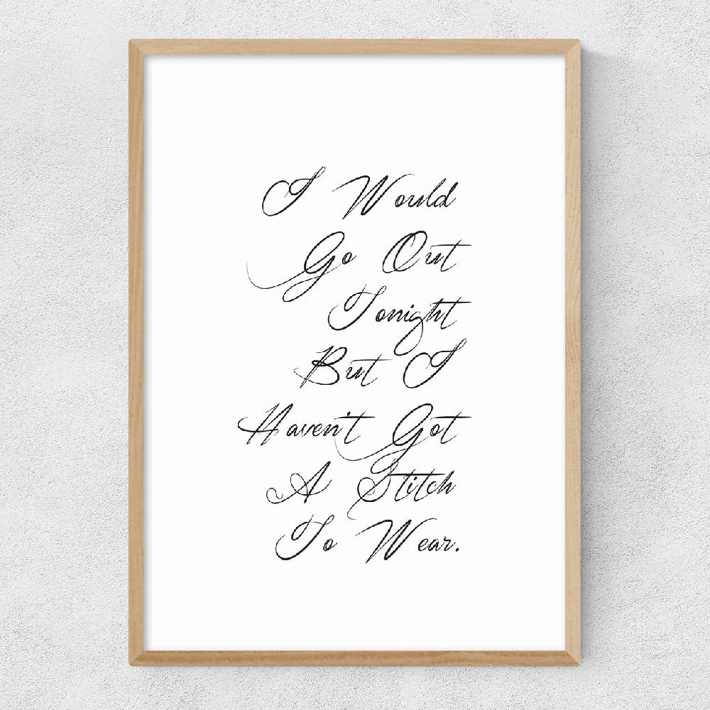 East End Prints A Stitch To Wear