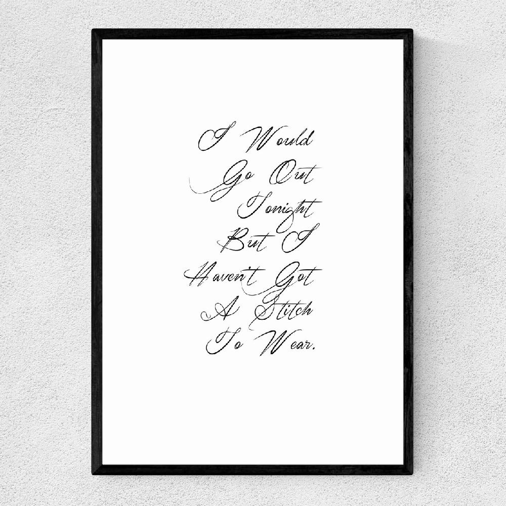 east end prints A Stitch To Wear