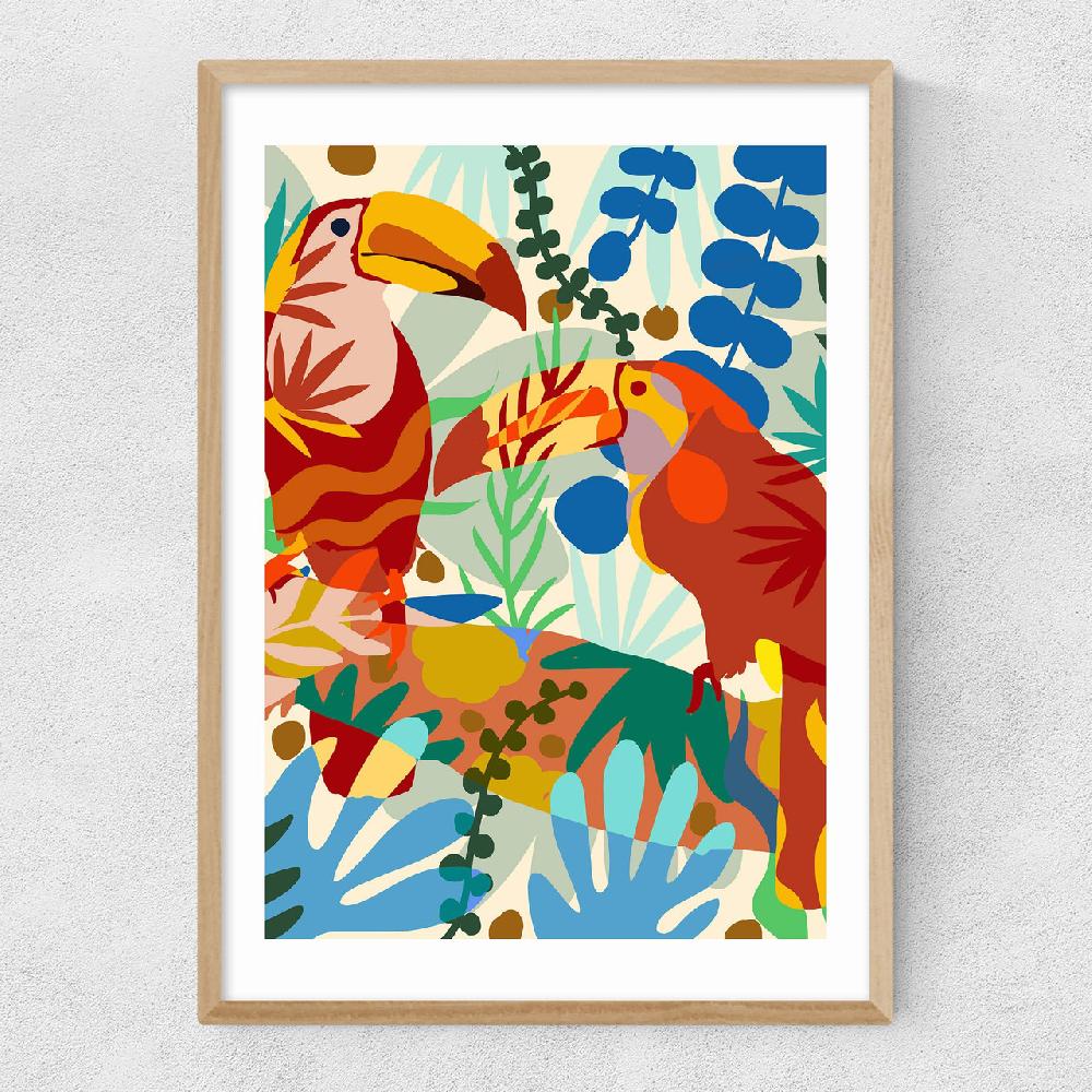 East End Prints A Toucan Of My Affection