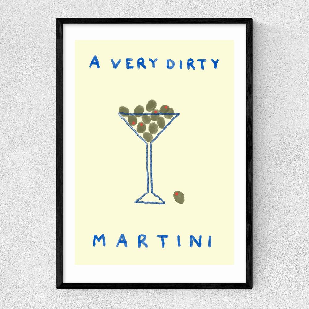 east end prints A Very Dirty Martini
