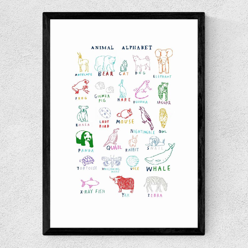 East End Prints ABC By Hanna Melin