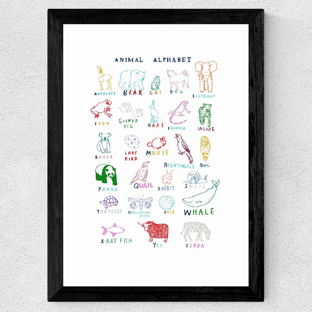 East End Prints ABC By Hanna Melin