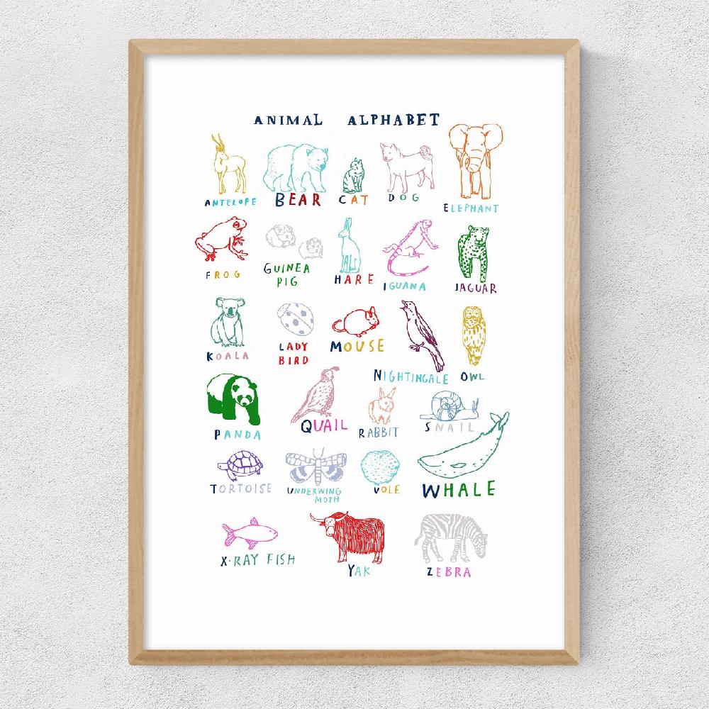 East End Prints ABC By Hanna Melin
