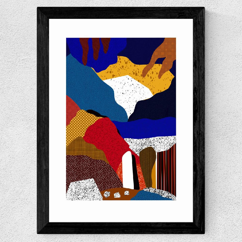 East End Prints Abstract 1