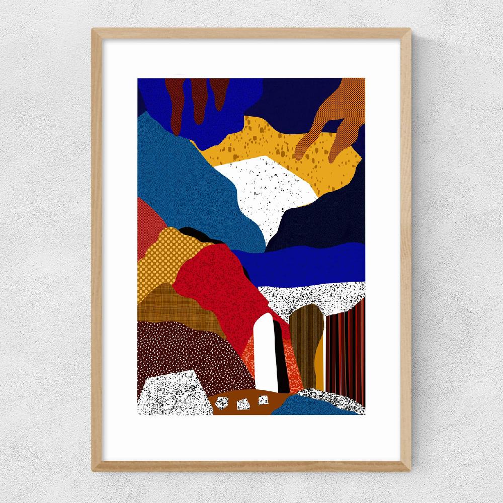 East End Prints Abstract 1