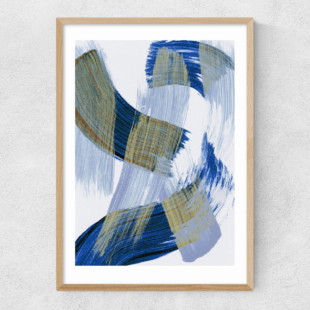 East End Prints Abstract Brush Strokes 13