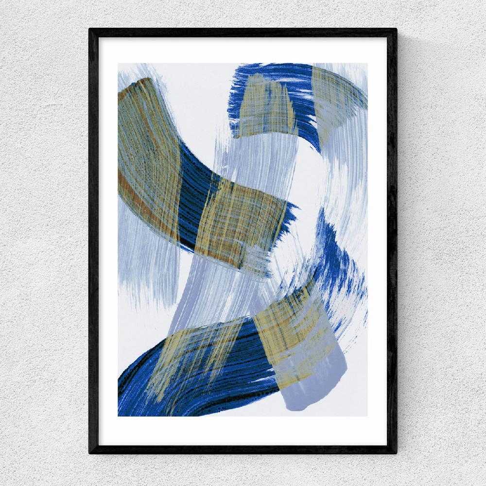 east end prints Abstract Brush Strokes 13