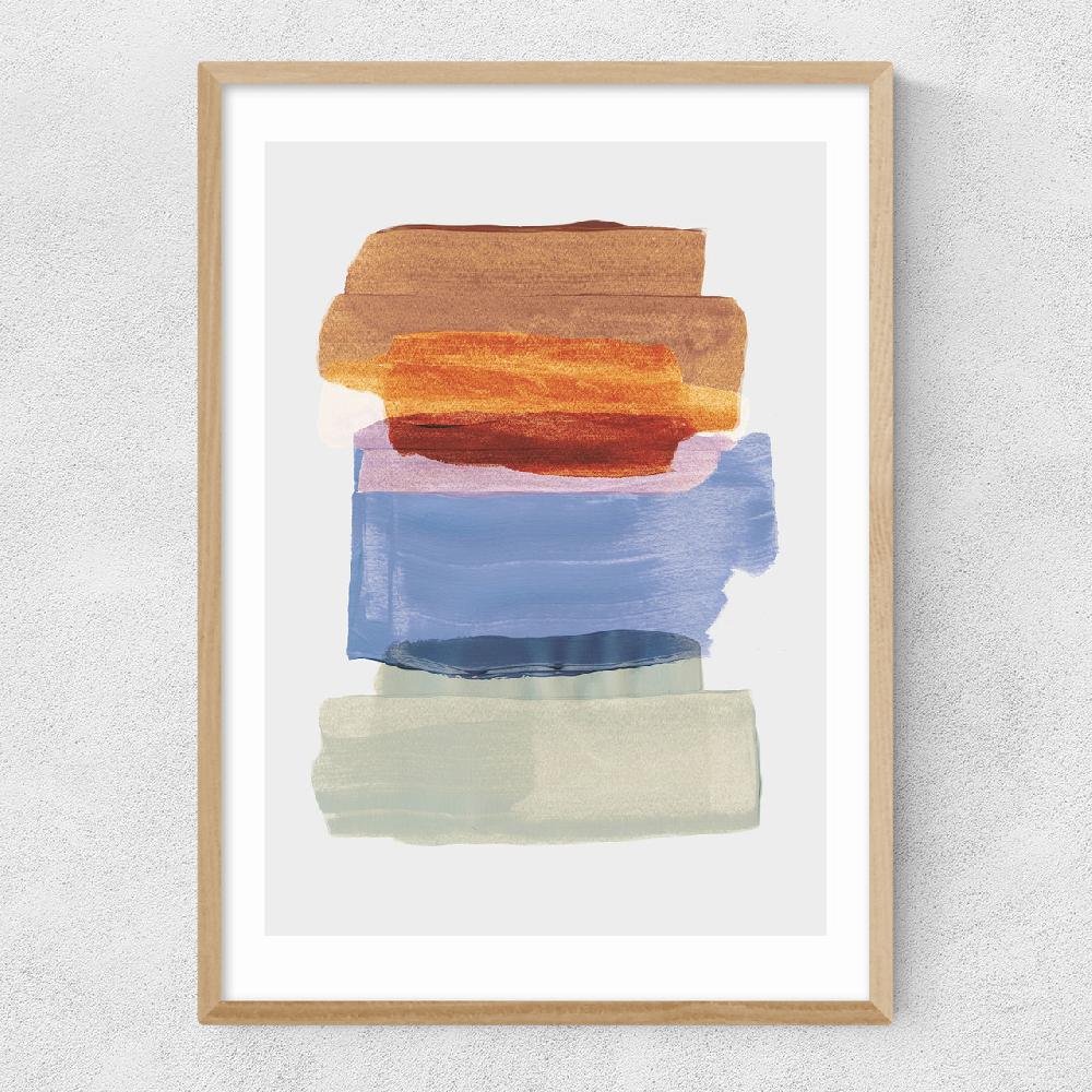 East End Prints Abstract Brush Strokes 49