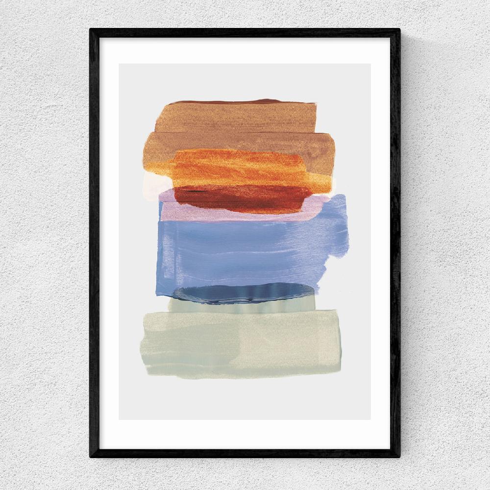 east end prints Abstract Brush Strokes 49