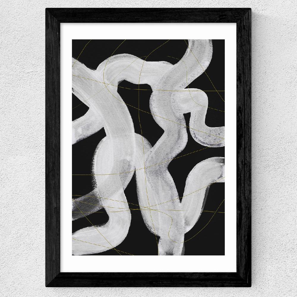 East End Prints Abstract Brush Strokes 65