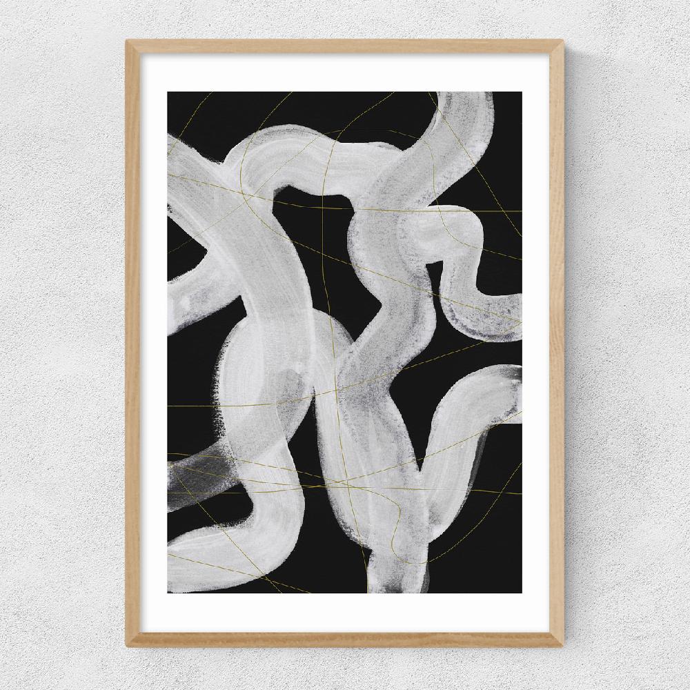 East End Prints Abstract Brush Strokes 65