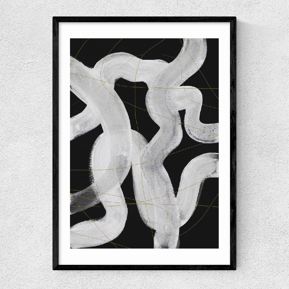 east end prints Abstract Brush Strokes 65