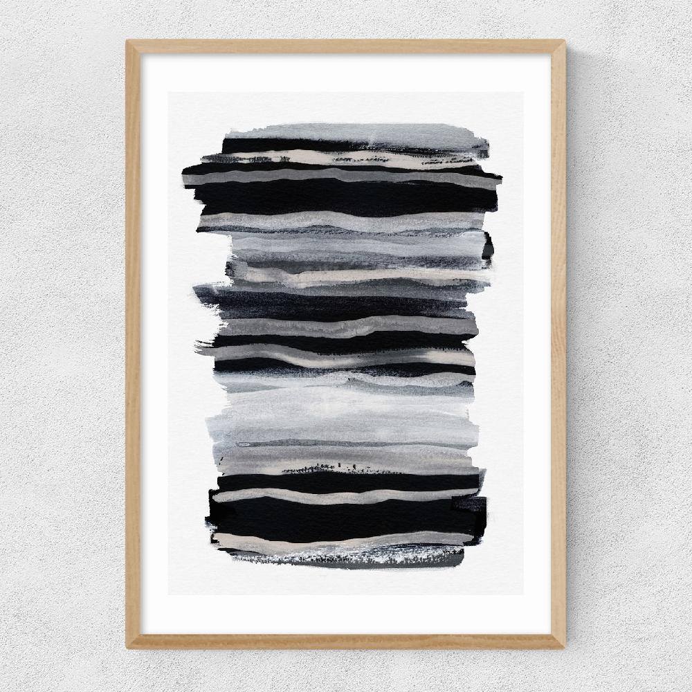 East End Prints Abstract Brush Strokes 68